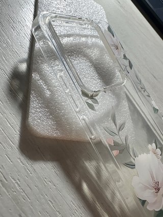Funda Redmi Note 14 Floral Transparente