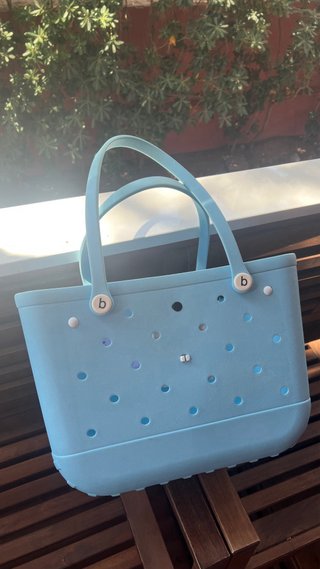 Bolsa de playa Bogg Bag azul