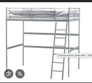 Litera Metálica Svärta Ikea Plata