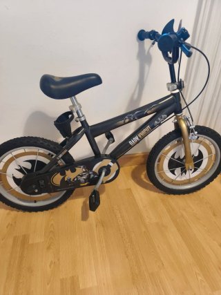Bicicleta Batman 16 pulgadas con ruedines