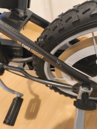 Bicicleta Batman 16 pulgadas con ruedines