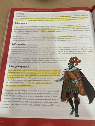 Lengua castellana y literatura 1, Le Bachillerato