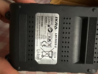 Cargador Doble + 2 Baterías IKRA