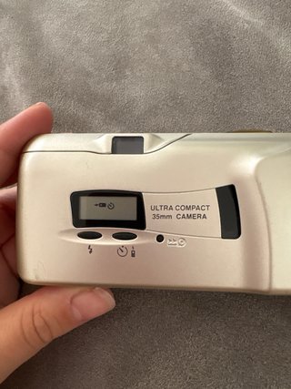 Fotocamera Olympus mju-II compatta argentata