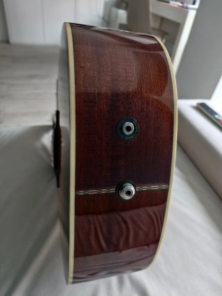 Guitarra Acústica Epiphone Masterbuilt Dr 500 MCE