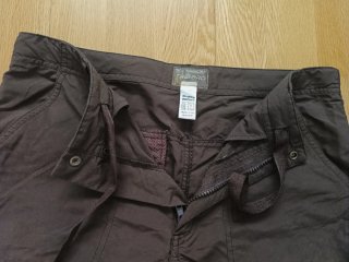 Pantalón senderismo convertible marrón