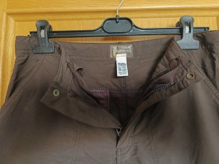 Pantalón senderismo convertible marrón