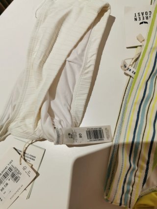 Bikini Green Coast Talla XS Rayas