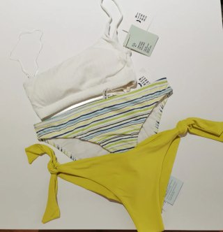 Bikini Green Coast Talla XS Rayas