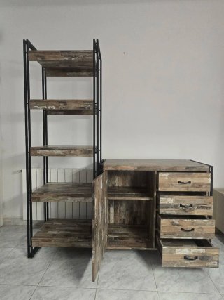 Mueble Estantería Industrial