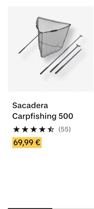 Sacadora Carpfishing 500