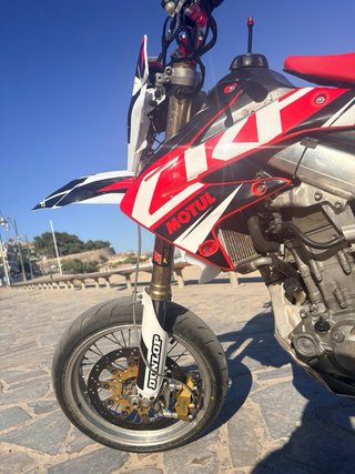 Honda CRF 450 Supermotard Roja y Blanca