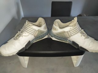 Nike Savaleos 41.5 scarpe palestra bianche