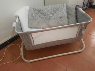 Moisés gris y plateado