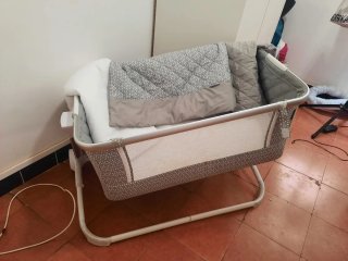 Moisés gris y plateado