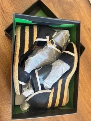 Sandalias cuña Tommy Hilfiger Talla 38