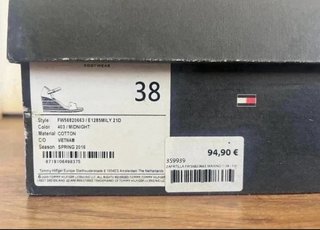 Sandalias cuña Tommy Hilfiger Talla 38