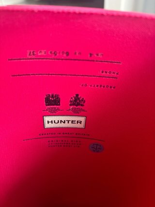 Botas Hunter Rosas con calcetines Hunter