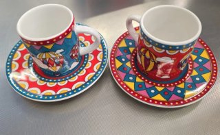 Set 2 Tazzine Bialetti