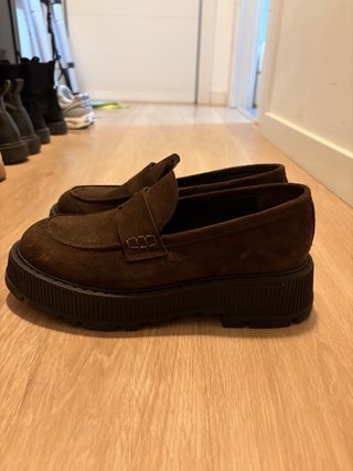 Mocasines G-Star plataforma Marrones Talla 41/42