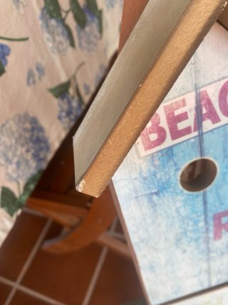 Cartel Decorativo Beach Rules Madera