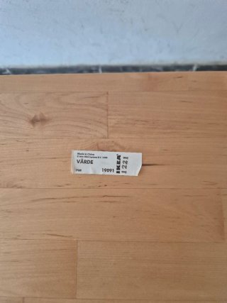 Estantería de pared estilo VÄRDE de IKEA