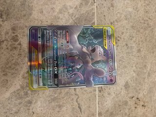 Carta Pokémon Mewtwo & Mew GX TAG TEAM