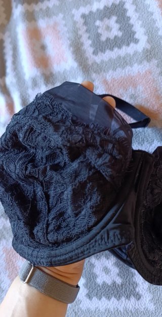 3 Sujetadores Negro Talla 85G