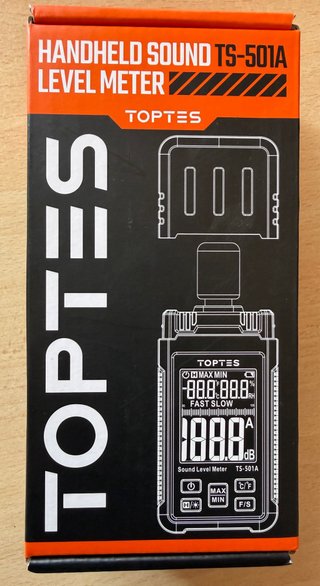 Decibelímetro Toptes TS-501A
