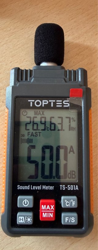 Decibelímetro Toptes TS-501A