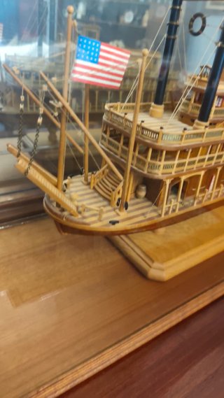 Maqueta Barco Madera King of Mississippi