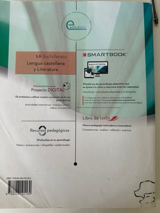 Lengua castellana y literatura 1 Bachillerato