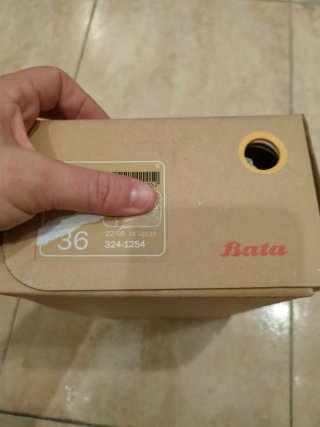 Bailarinas Bata Talla 36 Blancas