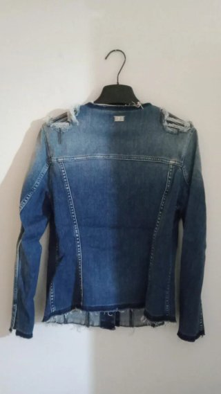 Giacca 7 for all Mankind Donna Blu Taglia S