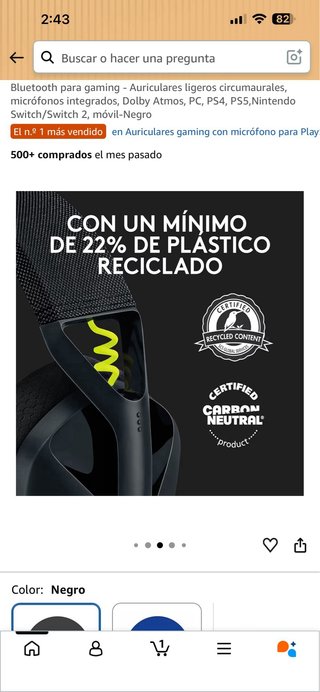 Auriculares Logitech G G435 LIGHTSPEED
