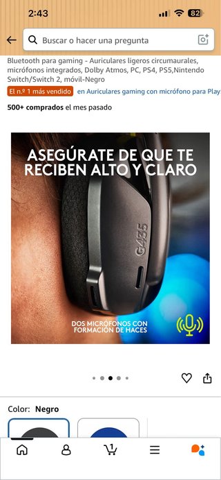 Auriculares Logitech G G435 LIGHTSPEED