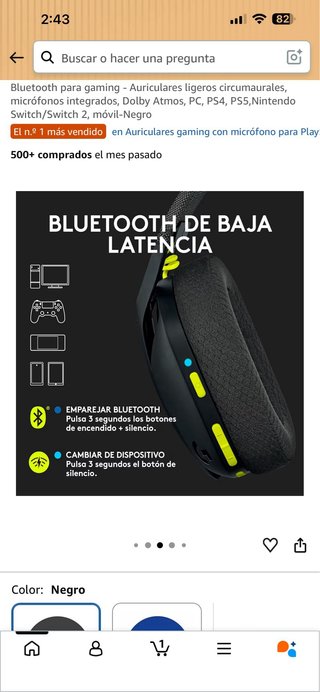 Auriculares Logitech G G435 LIGHTSPEED