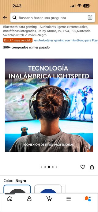 Auriculares Logitech G G435 LIGHTSPEED