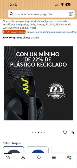 Auriculares Logitech G G435 LIGHTSPEED