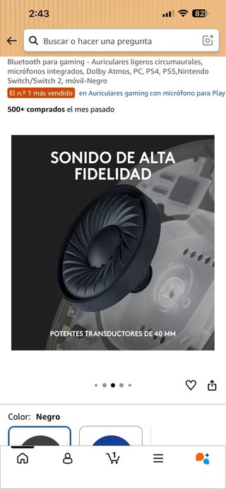 Auriculares Logitech G G435 LIGHTSPEED