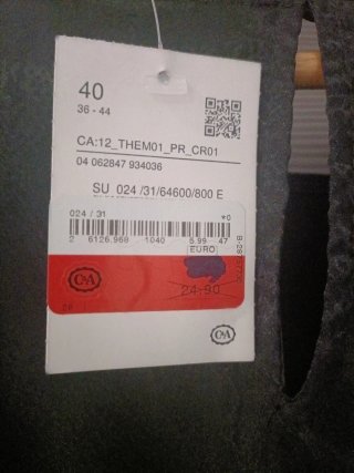 Vestido negro t-40