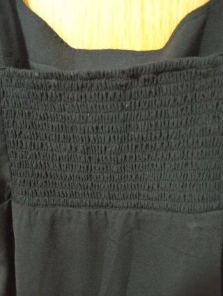 Vestido negro tirantes Hollister