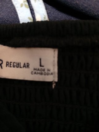 Vestido negro tirantes Hollister