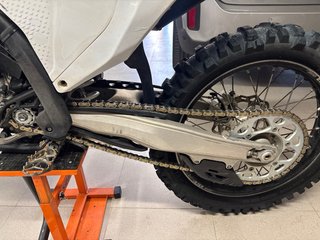 KTM 125 SX Motocross Naranja/Blanco
