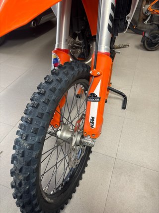 KTM 125 SX Motocross Naranja/Blanco