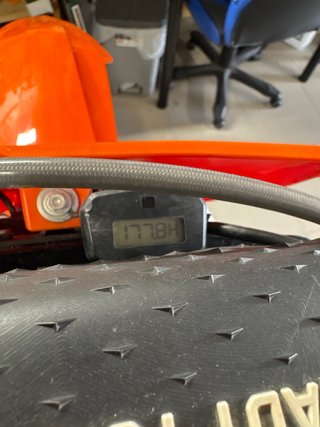 KTM 125 SX Motocross Naranja/Blanco