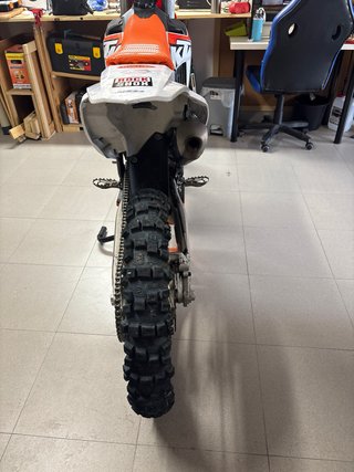 KTM 125 SX Motocross Naranja/Blanco