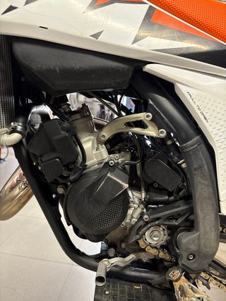 KTM 125 SX Motocross Naranja/Blanco