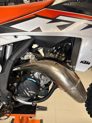 KTM 125 SX Motocross Naranja/Blanco