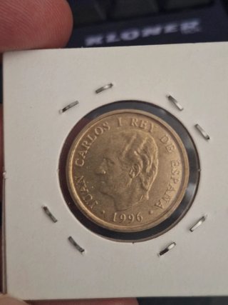 Pareja monedas España 100 y 200 pesetas